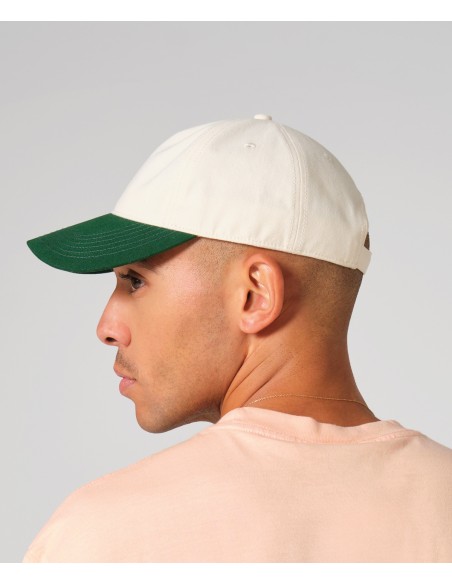 BEE-B67-Contrast Peak Leisure Cap