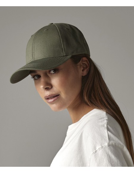 BEE-B801-EarthAware® Organic Cotton Canvas 6 Panel Cap