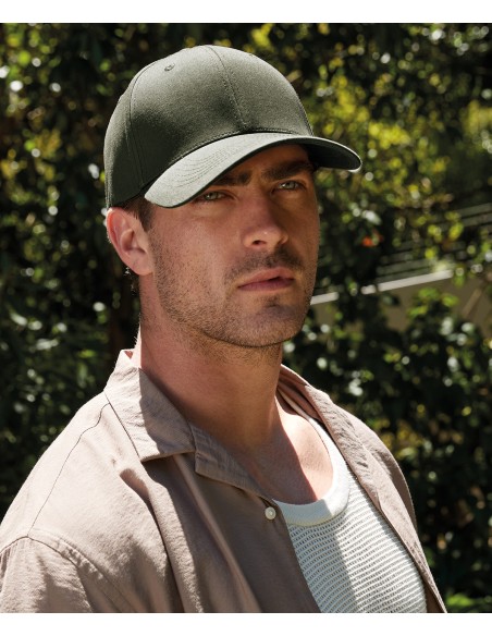 BEE-B803-EarthAware® Organic Cotton Stretch-Fit Cap
