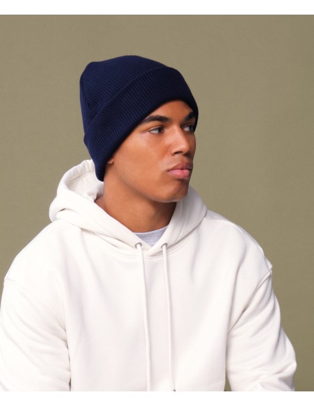 BEE-B830N-Organic Cotton Original Cuffed Beanie