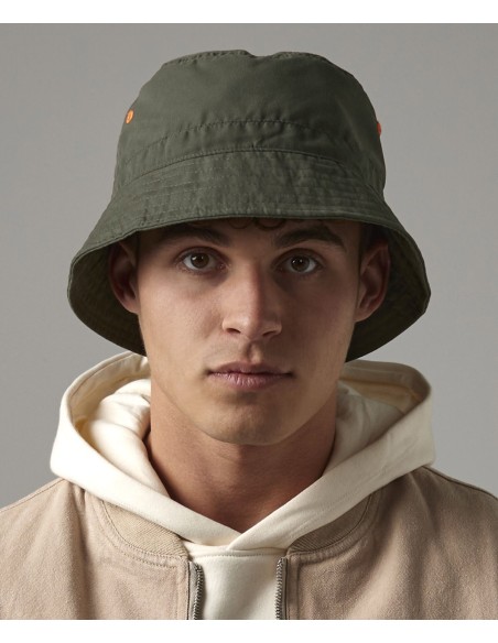 BEE-B84R-Recycled Polyester Bucket Hat