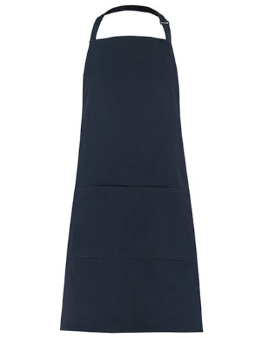 BAR-KK518-Bib Superwash® 60º Pocket Apron Unisex