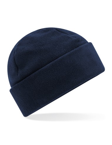 BEE-B243R-Recycled Fleece Cuffed Beanie