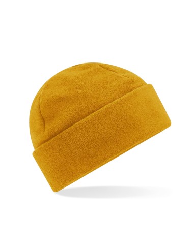BEE-B243R-Recycled Fleece Cuffed Beanie