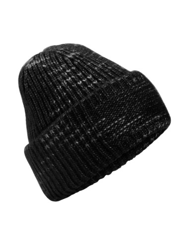 BEE-B330R-Chunky Knitted Patch Beanie