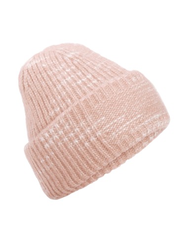BEE-B330R-Chunky Knitted Patch Beanie