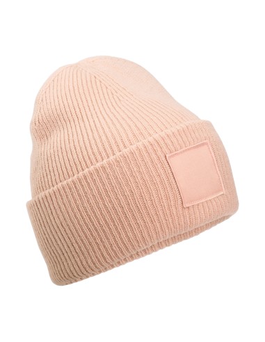 BEE-B336R-Deep Cuffed Tonal Patch Beanie