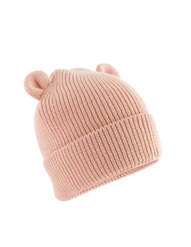 BEE-B340A-Organic Baby Bear Beanie
