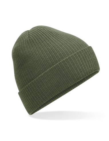 BEE-B376R-Polylana® Ribbed Beanie
