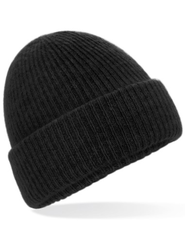 BEE-B386-Cosy Ribbed Beanie