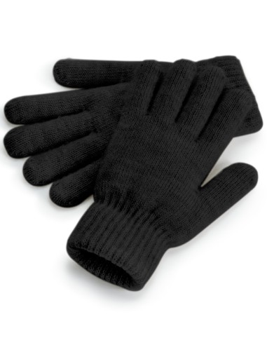 BEE-B387-Cosy Ribbed Cuff Gloves