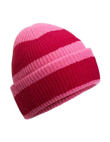 BEE-B391R-Colour Block Beanie