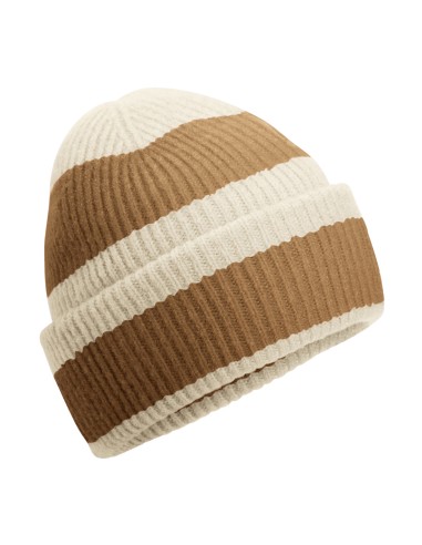 BEE-B391R-Colour Block Beanie