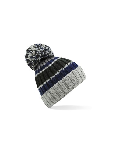 BEE-B392-Hygge Striped Beanie