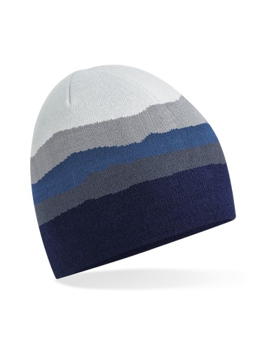 BEE-B394R-Mountain Peaks Pull-On Beanie