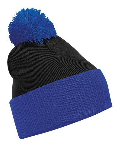 BEE-B451-Snowstar® Two-Tone Beanie