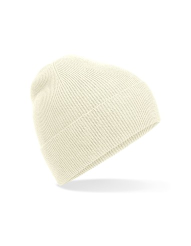 BEE-B51N-Organic Cotton Fine Knit Beanie