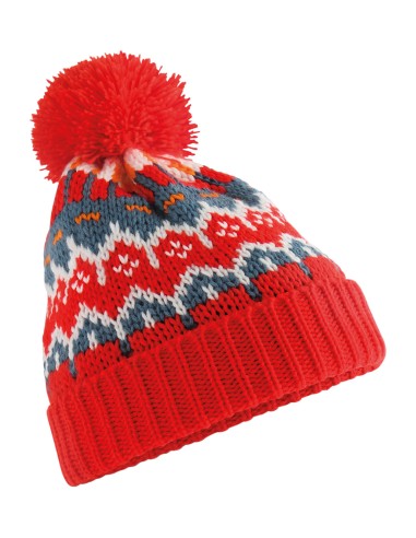 BEE-B528-Retro Ski Beanie