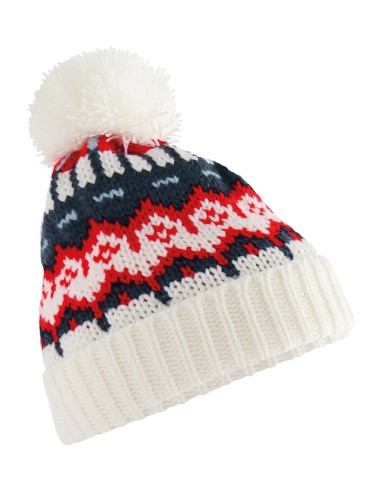 BEE-B528-Retro Ski Beanie