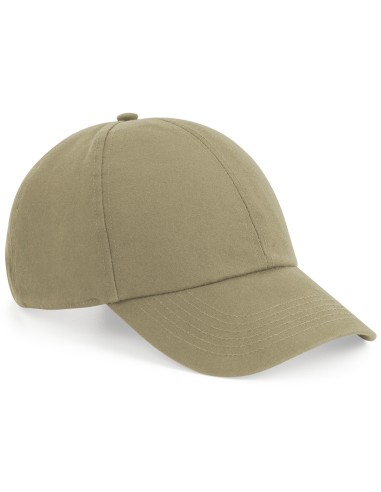BEE-B54-Casquette à 6 panneaux en coton biologique
