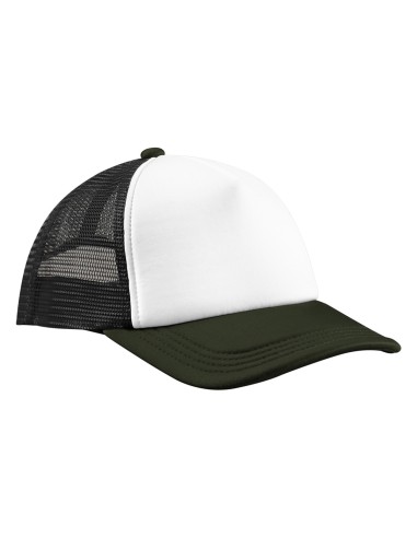 BEE-B639-Retro 5 Panel Trucker