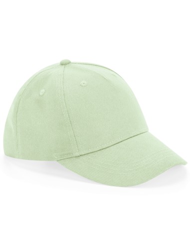 BEE-B63NB-Junior Organic Cotton 5 Panel Cap