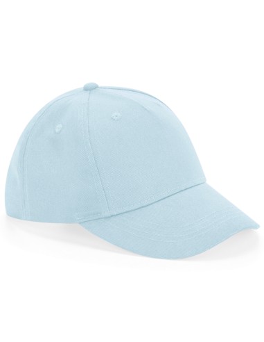 BEE-B63NB-Junior Organic Cotton 5 Panel Cap