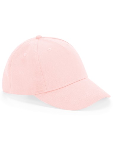 BEE-B63NB-Junior Organic Cotton 5 Panel Cap
