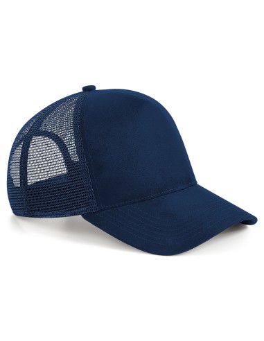 BEE-B643-Suede Snapback Trucker