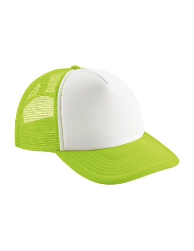 BEE-B645-Vintage Snapback Trucker Cap