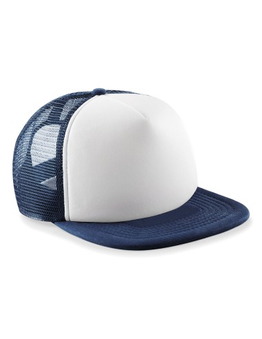 BEE-B645B-Junior Vintage Snapback Trucker