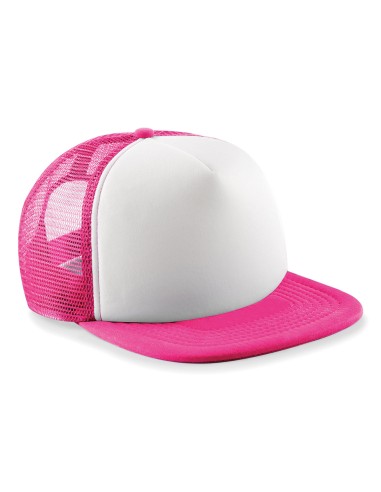 BEE-B645B-Junior Vintage Snapback Trucker