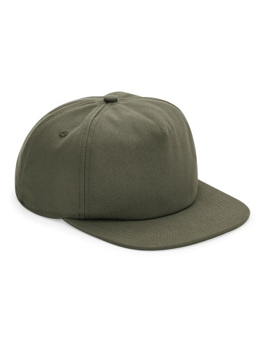 BEE-B64N-Organic Cotton Unstructured 5 Panel Cap