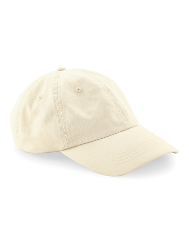 BEE-B652N-Organic Cotton 6 Panel Dad Cap