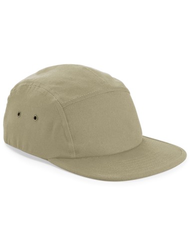 BEE-B654-Canvas 5 Panel Camper Cap