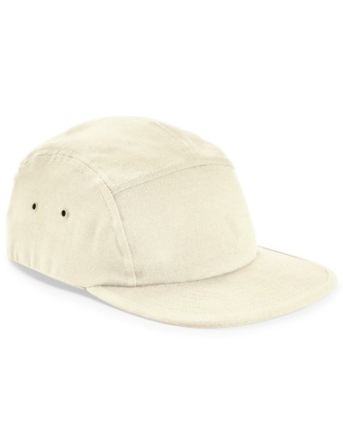 BEE-B654-Canvas 5 Panel Camper Cap