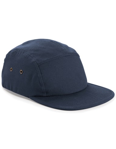 BEE-B654-Canvas 5 Panel Camper Cap