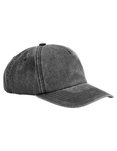 BEE-B657-Relaxed 5 Panel Vintage Cap