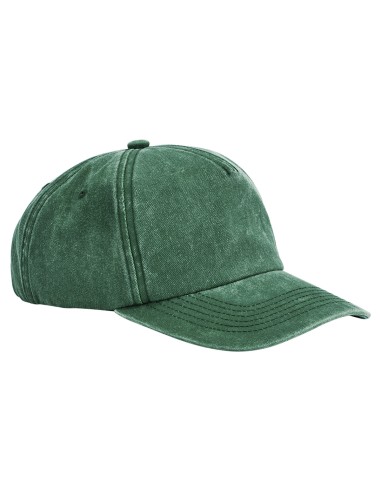 BEE-B657-Relaxed 5 Panel Vintage Cap