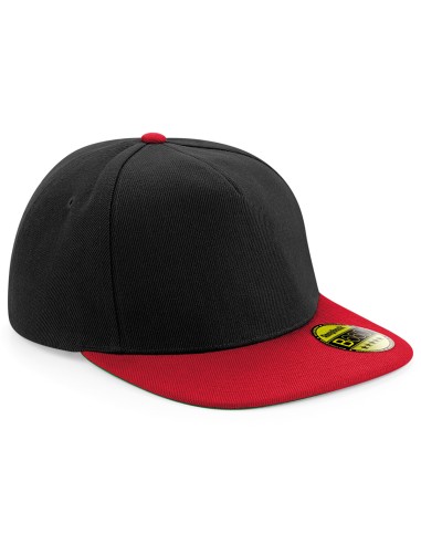BEE-B660-Original Flat Peak Snapback Cap