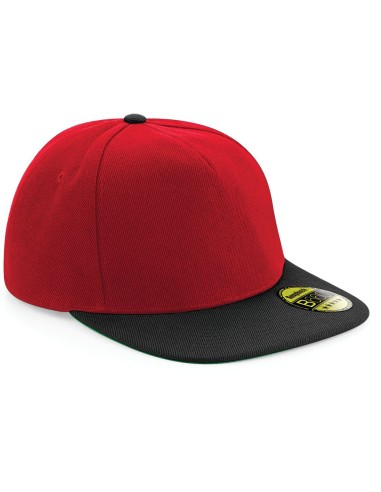 BEE-B660-Original Flat Peak Snapback Cap