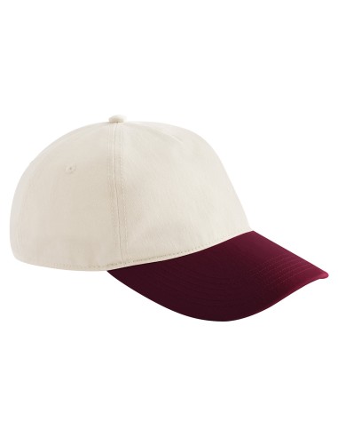 BEE-B67-Contrast Peak Leisure Cap