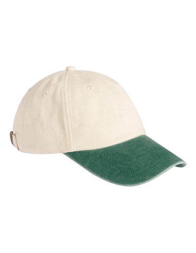 BEE-B673-Contrast Peak Low Profile Vintage Cap