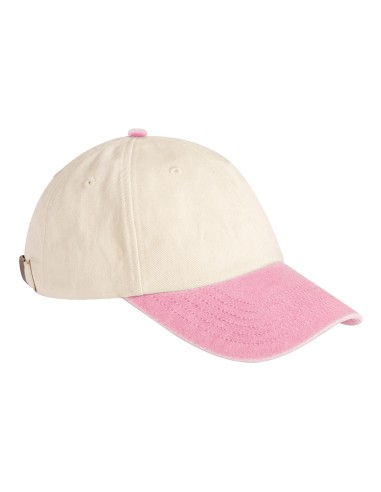 BEE-B673-Contrast Peak Low Profile Vintage Cap