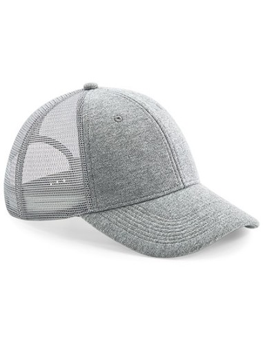 BEE-B678-Jersey Athleisure Trucker Cap