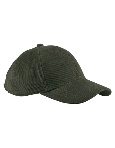 BEE-B680-EarthAware® Organic Cord Baseball Cap