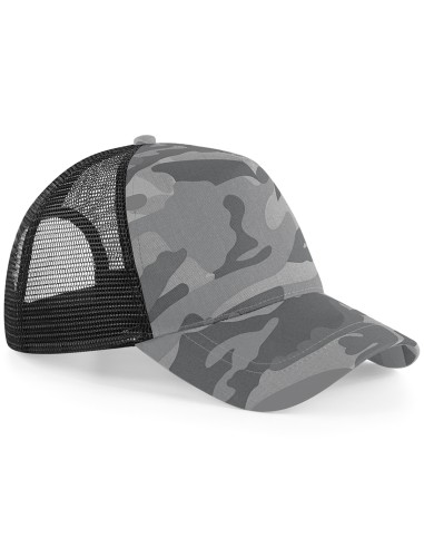 BEE-B694-Camo Snapback Trucker