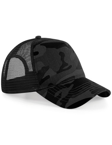 BEE-B694-Camo Snapback Trucker
