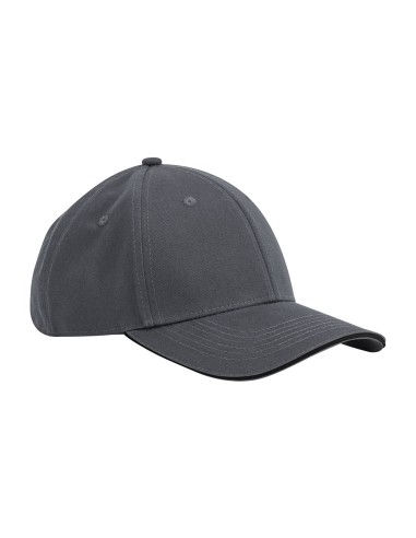 BEE-B820C-EarthAware® Classic Organic Cotton 6 Panel Cap - Sandwich Peak