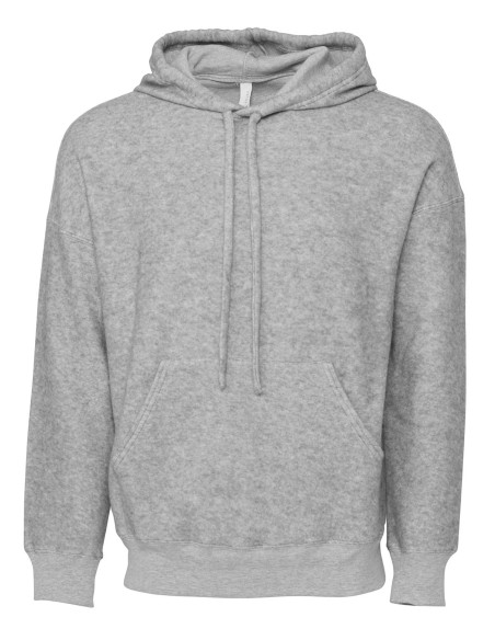 BEL-3329-Sweat-shirt à capuche unisexe avec finition peu de pêche